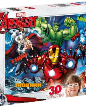 Puzzle 3D Vision Avengers 104 pièces Marvel Maroc