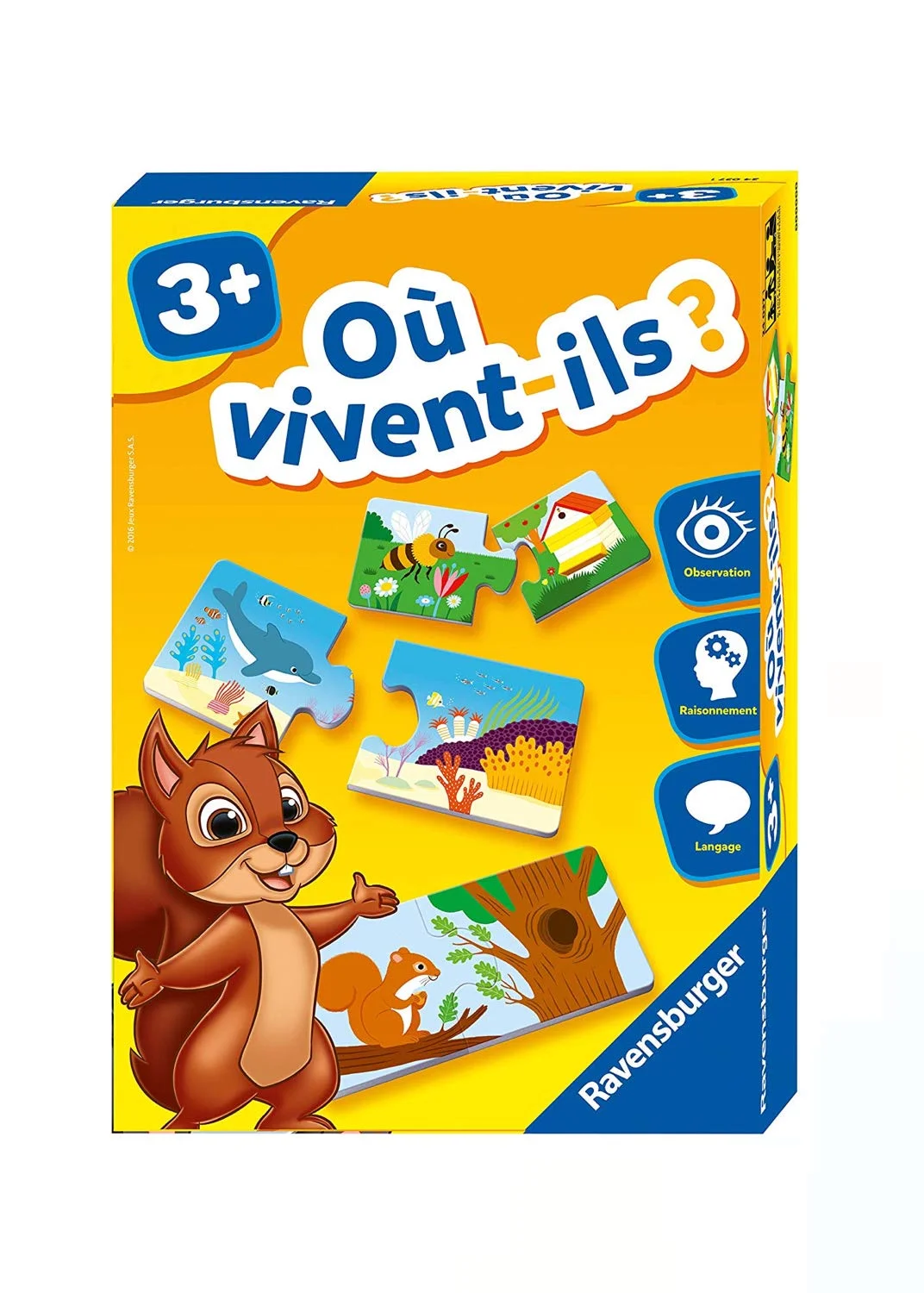 Les animaux et leur habitat - Ou vivent-ils? 3 ans +