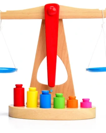 Balance montessori en bois