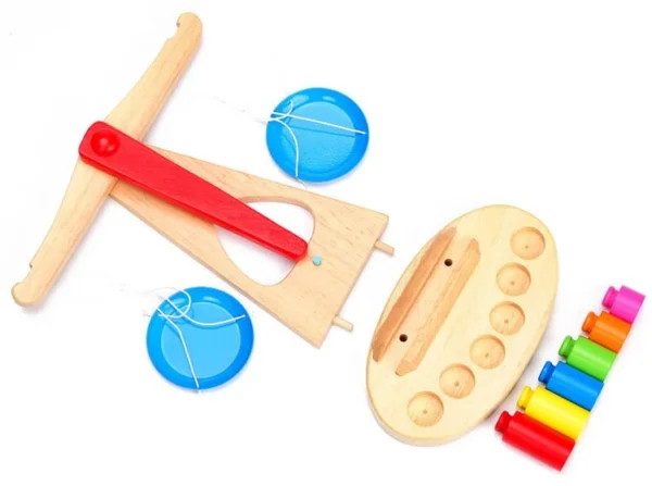 Balance montessori en bois – Image 2