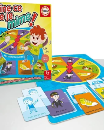 Jeu d'imitation "Devine ce que je mime"