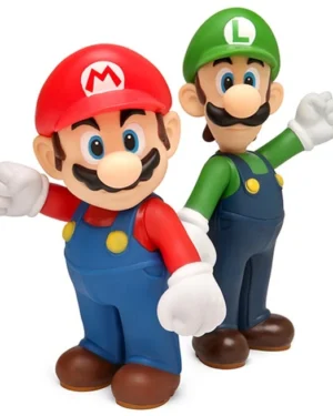 Figurines Mario et Luigi