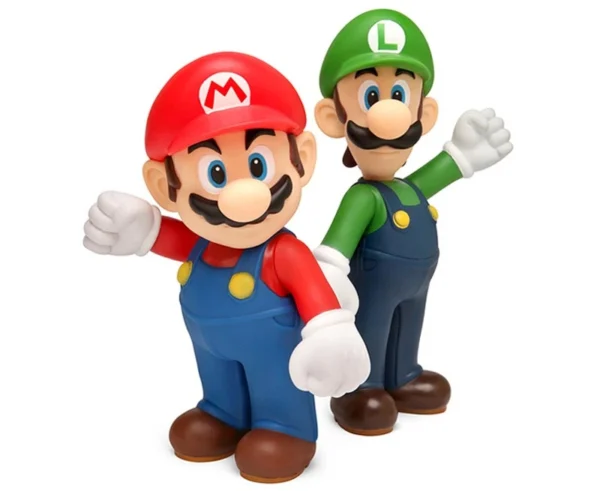 Figurines Mario et Luigi