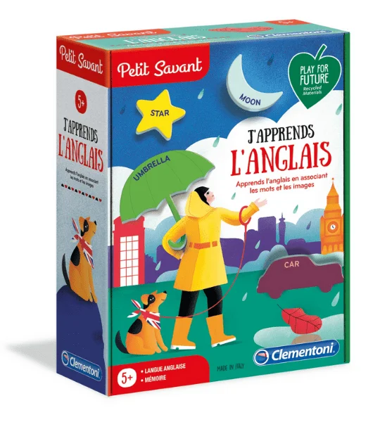 Jeu éducatif j'apprends l'anglais