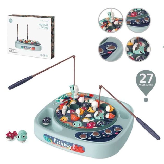 Jeu de pêche magnétique tournant – Magasin de jouets et jeux éducatifs en  ligne