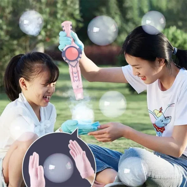 Machine à Bulles Magiques Élastiques avec Fumée
