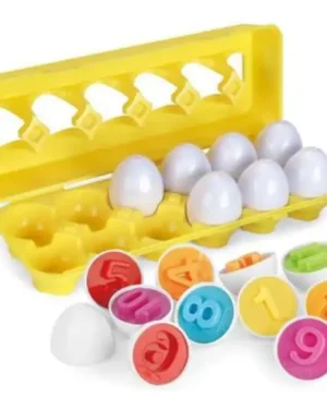 Jeu d'association des chiffres - Matching eggs