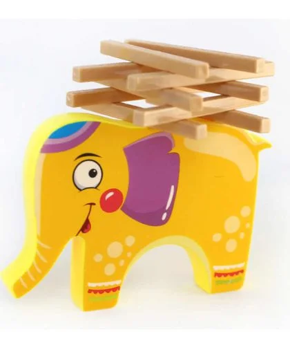 Jeu de société balance éléphant - 60 pièces