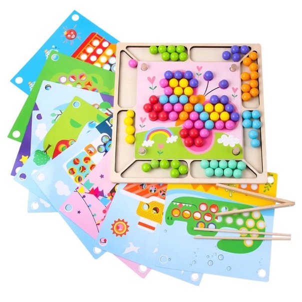 Mosaique Enfant Jeux Enfant 3 Ans - Montessori Jeu Construction Puz