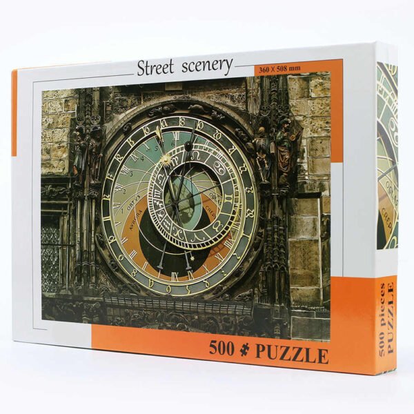 Puzzle Street Scenery 500 pièces jeu éducatif Maroc