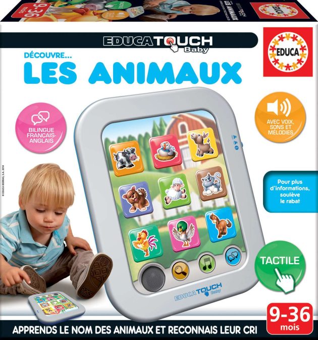 Tablette tactile des animaux pour bébé – Magasin de jouets et jeux  éducatifs en ligne