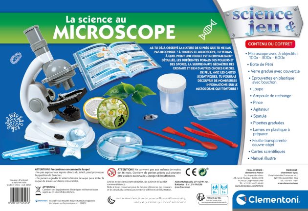 Microscope pour enfants, kit scientifique de Maroc