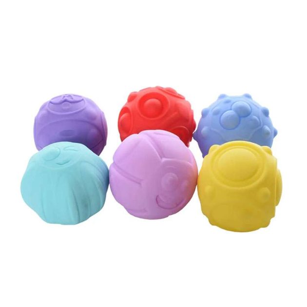 Balles sensorielles anti-stress Montessori 1 – 6 pièces – Magasin de jouets  et jeux éducatifs en ligne