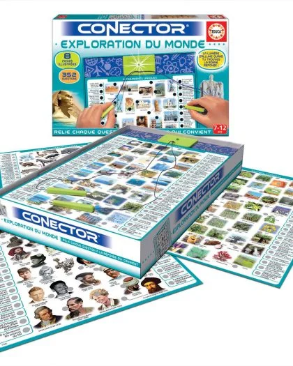 Coffret Montessori j'associe et j'apprends EXPLORATION DU MONDE