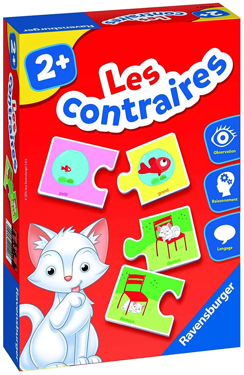 Le jeu des contraires - 2 ans +