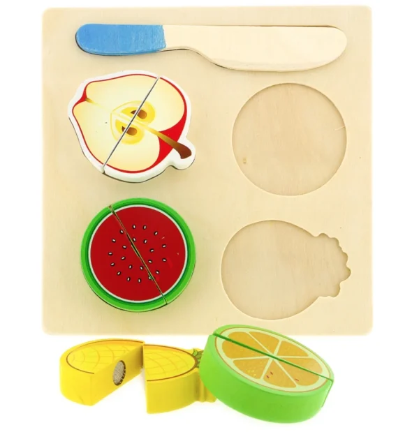Puzzle de Salade de fruits en bois à découper – Image 2