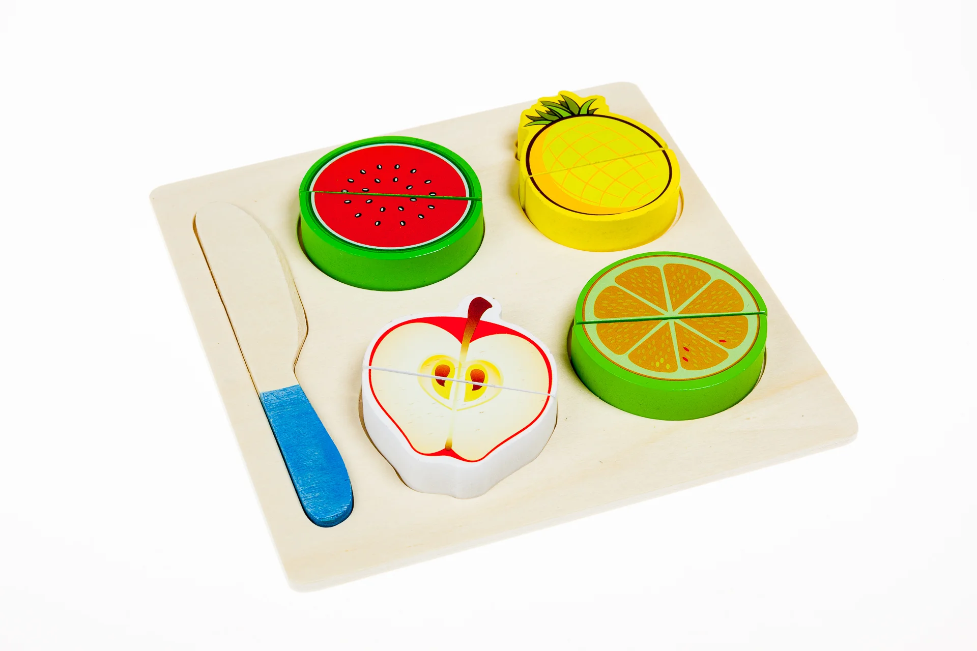 Puzzle de Salade de fruits en bois à découper