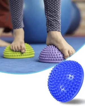 Dome d'équilibre à picots parcours psychomotricité pour enfant - Lot de 2
