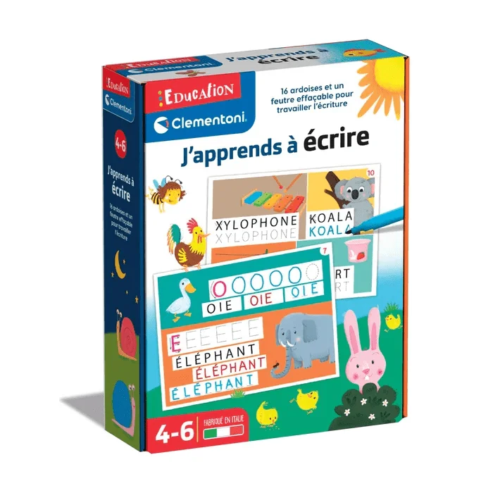 J'apprends à écrire