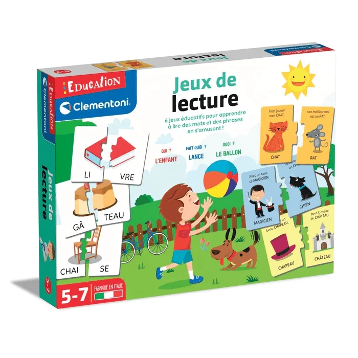 Jeu d'apprentissage de la Lecture