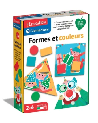 J'apprends les formes et couleurs 2ans +