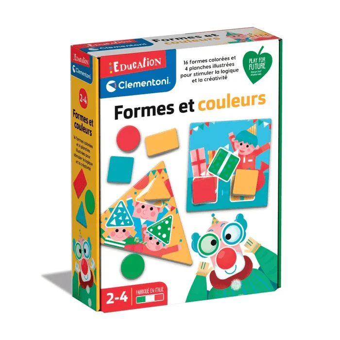 J'apprends les formes et couleurs 2ans +
