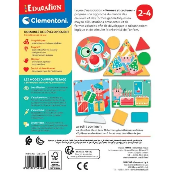 J'apprends les formes et couleurs 2ans + – Image 3