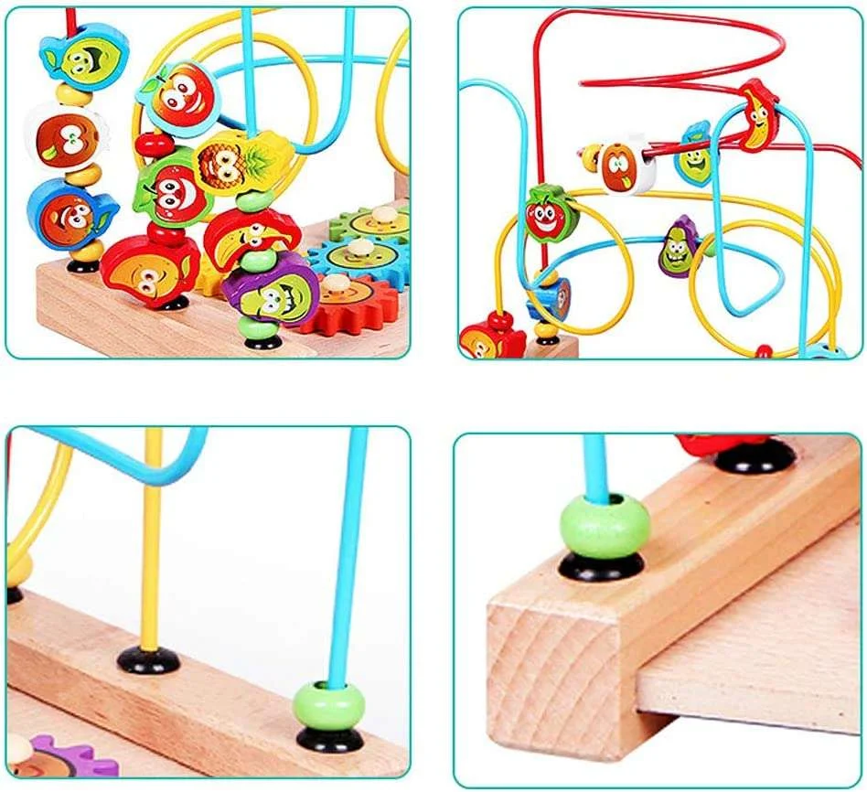 Jeu de labyrinthe à perles insecte