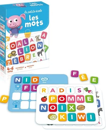 Les Mots Jeu éducatif apprendre à former des mots