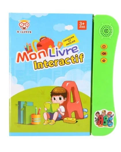 Livre interactif bilingue Français - Anglais