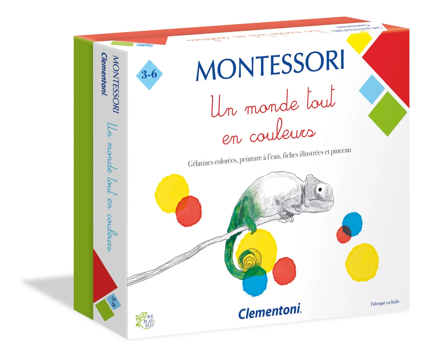 Montessori j'apprends les couleurs