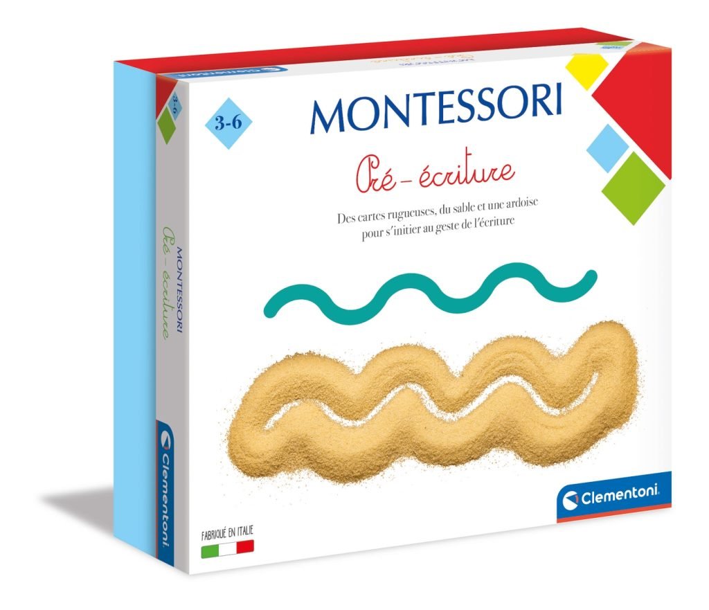 Table De Sable Montessori – Boîte En Bois Pour Écriture Sensorielle – Aide Pédagogique Pour Apprendre Les Lettres Et Chiffres – Dès 3 Ans