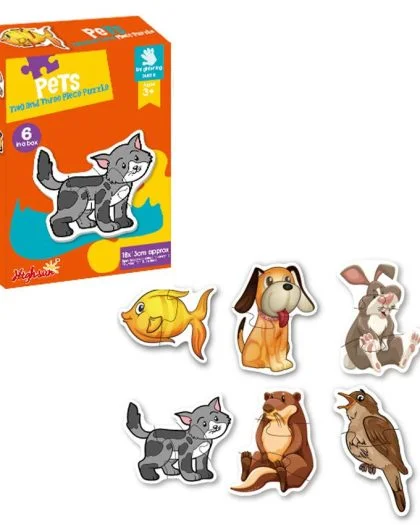 1er puzzle Animaux domestiques