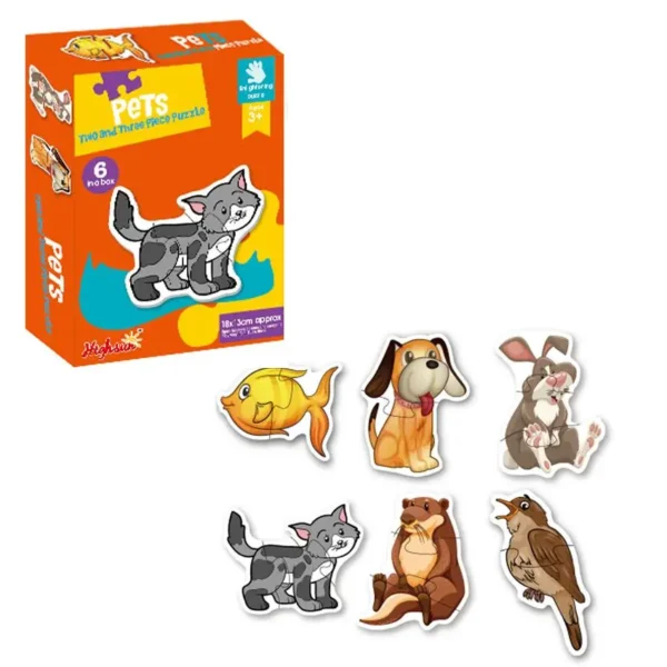 1er puzzle Animaux domestiques