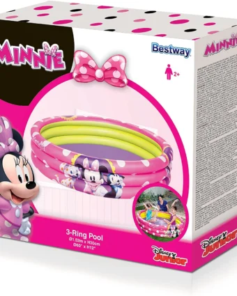 Piscine gonflable Minnie pour bébés et enfants