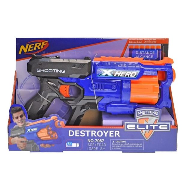 Nerf Destroyer Combat shooting gun – Magasin de jouets et jeux éducatifs en  ligne