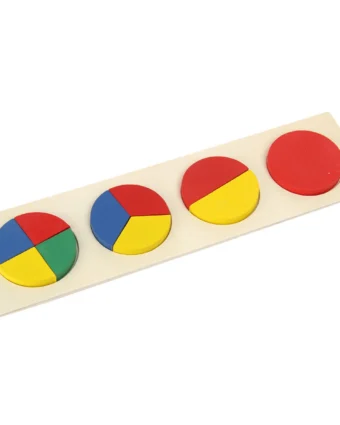 Puzzle des fractions - cercle
