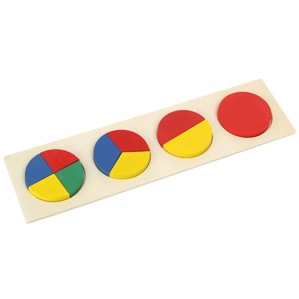 Puzzle des fractions - cercle