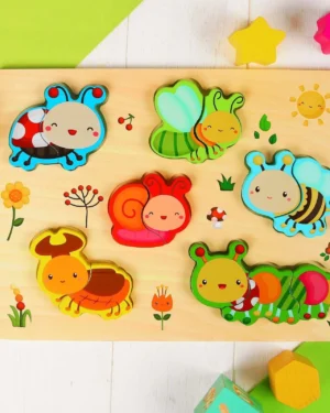 Puzzle éducatif 3D - Insectes