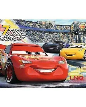 Puzzle éducatif cars 7 time champ 1  - 160 pcs