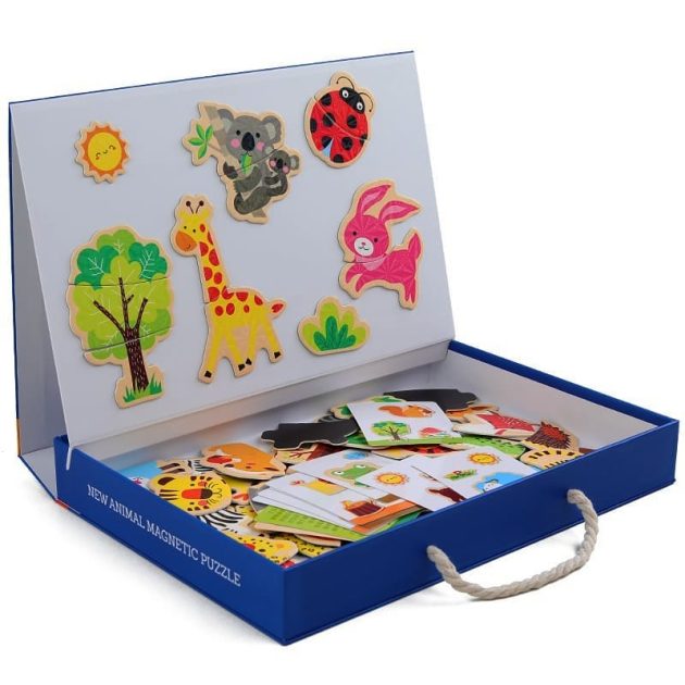 Tableau Puzzle Magnétique Montessori – Pour Les Petits
