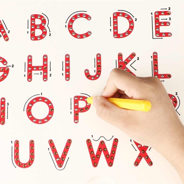 Tablette alphabet magnétique: s'entrainer à l'écriture – Magasin
