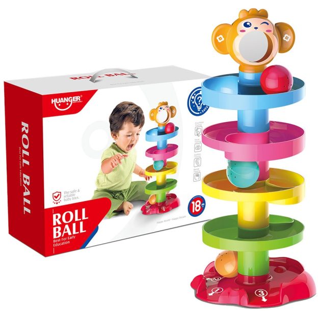 Jeux Montessori circuit de balles