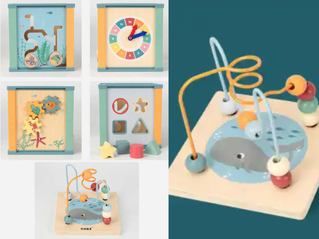 Boite océan d'activité 5 en 1 d'éveil Montessori – Magasin de jouets et jeux  éducatifs en ligne