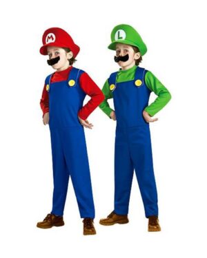 Déguisement Luigi Mario pour enfants – Costume disponible au Maroc