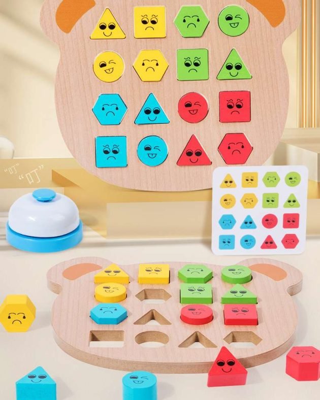 GLÜCKSWOLKE Memo Animaux – Jeu De Mémoire Montessori 40 Cartes (20 Paires) Pour Enfants 2-6 Ans, Éducatif Et Ludique, Fabriqué En Europe