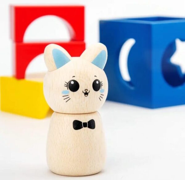 Jeu de puzzle 3D en bois Montessori avec 60 défis logiques – jouet éducatif pour enfants
