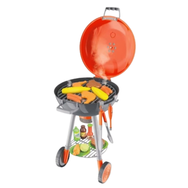 Jeu de barbecue pour enfants avec accessoires de grillade – jouet d’imitation pour développer l’imagination