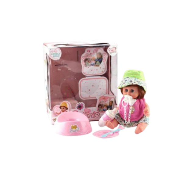 Poupée pour enfants avec accessoires – jouet d’imitation pour développer la créativité et le jeu symbolique