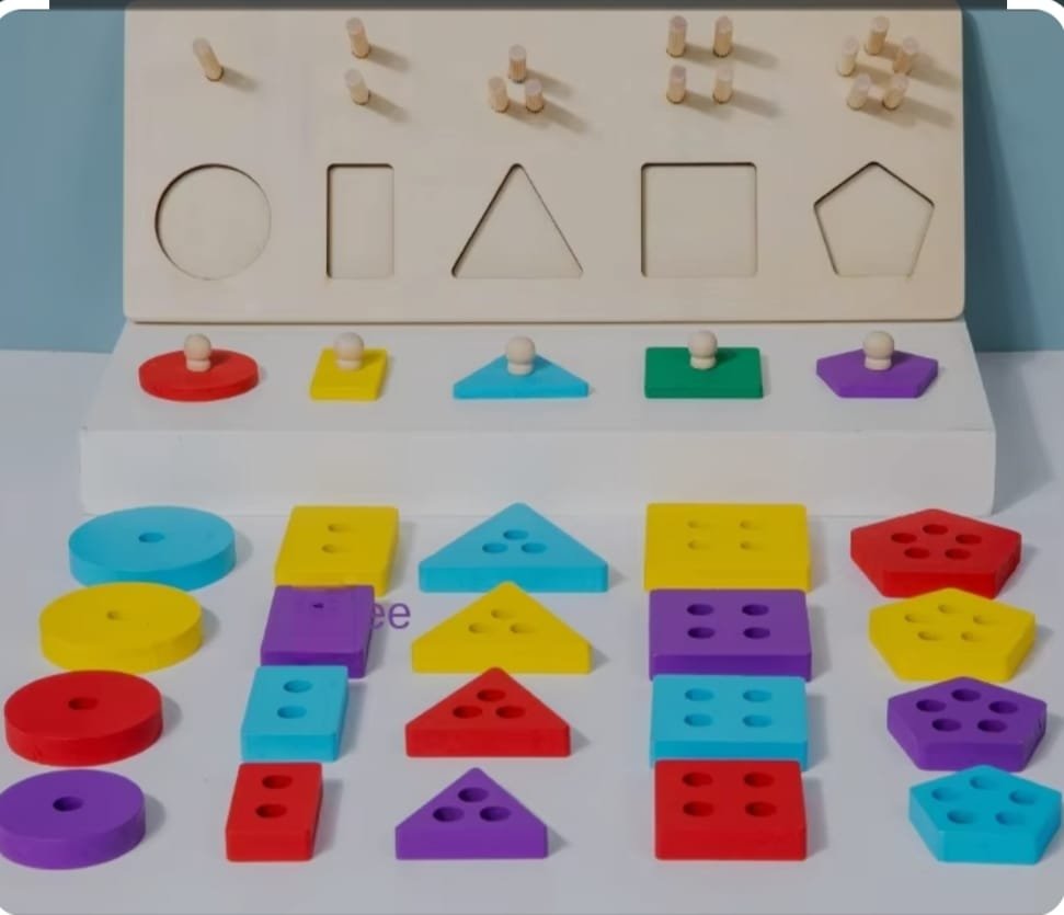 50 Pièces Bâtons Géométriques - Jeu Éducatif Mathématiques Pour Enfants - Apprentissage Des Formes Et Créativité